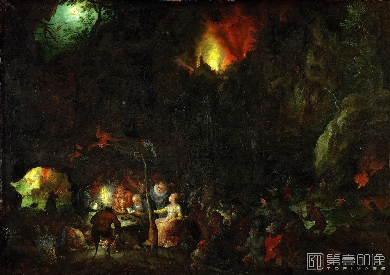 油画-彼得·勃鲁盖尔 Jan Brueghel-051